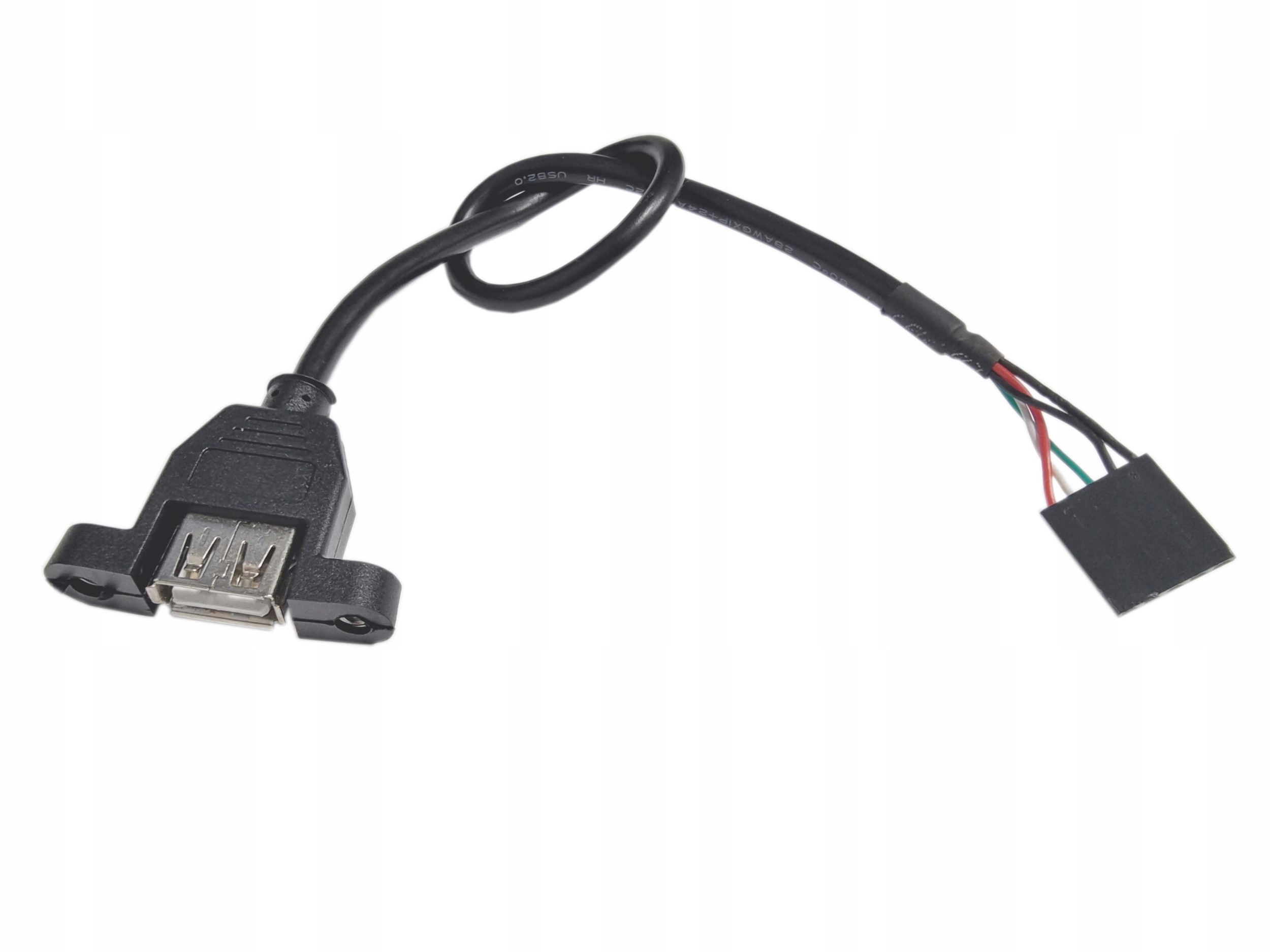 

Gniazdo Usb typu A Do Obudowy Z Przewodem 30cm z