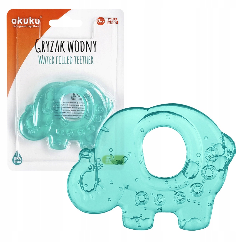 

Akuku Gryzak Wodny Na Ząbkowanie silikonowy miękki