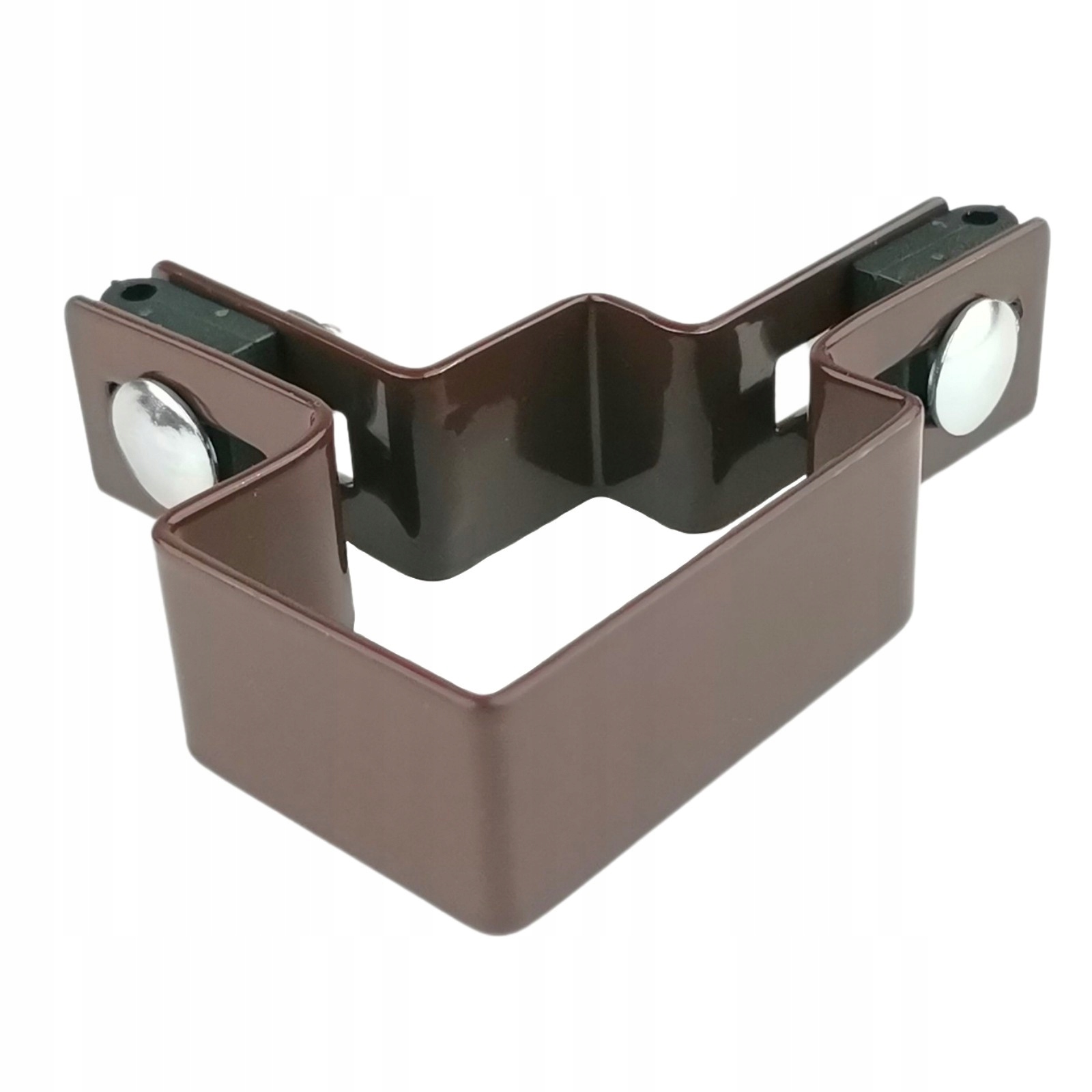 

Obejma słupka 60x40 narożna brązowa komplet