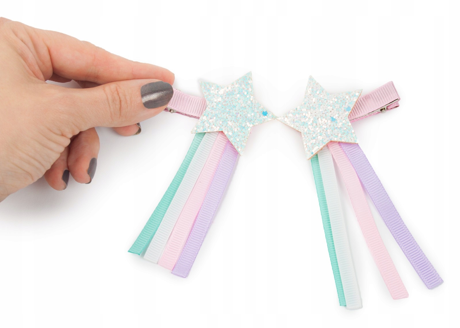 SPINKI KORONA KSIĘŻNICZKI KRÓLIK hand made PREZENT Marka del-sol