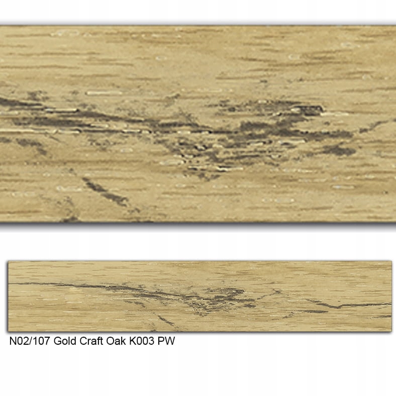 

Obrzeże blatowe meblowe Abs Gold Craft 22x08 150mb