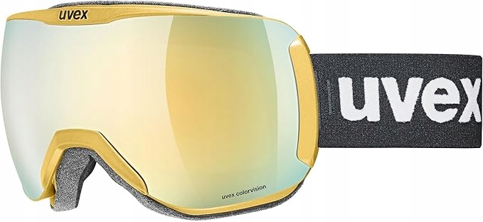 Lyžařské brýle Uvex Downhill 2100 CV Chrome Champion Edition Gold Chrome