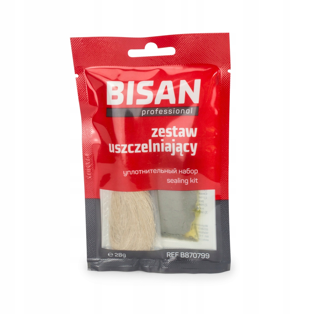

Komplet uszczelniąjący pakuły pasta 28g Bisan tani