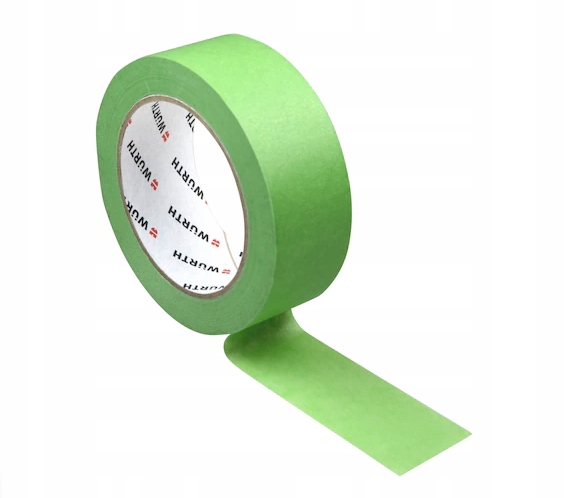 

Wurth Taśma maskująca krepowa Zielona 38MMX50M