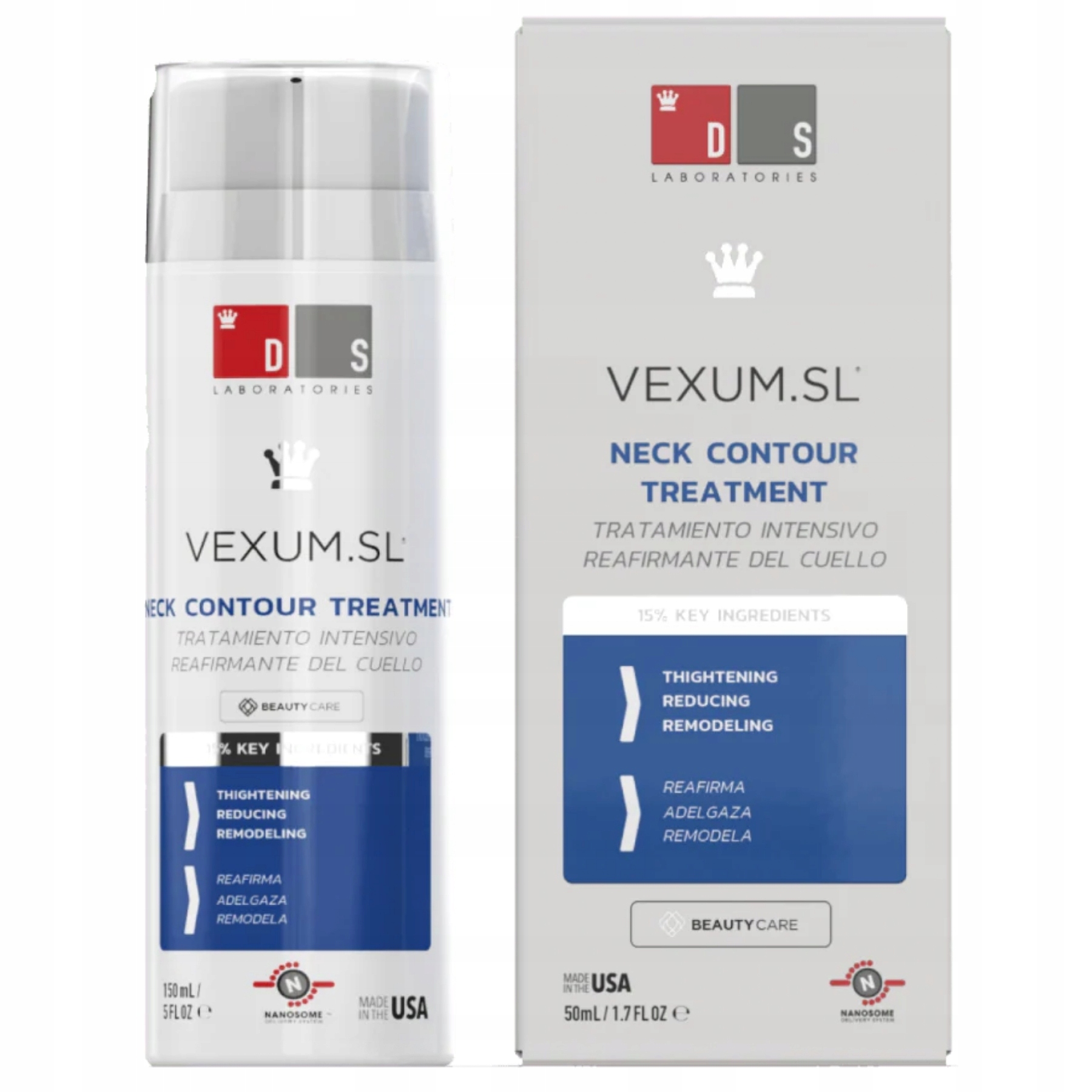 Ds Laboratories Vexum Sl na dvojitou bradu 50 ml