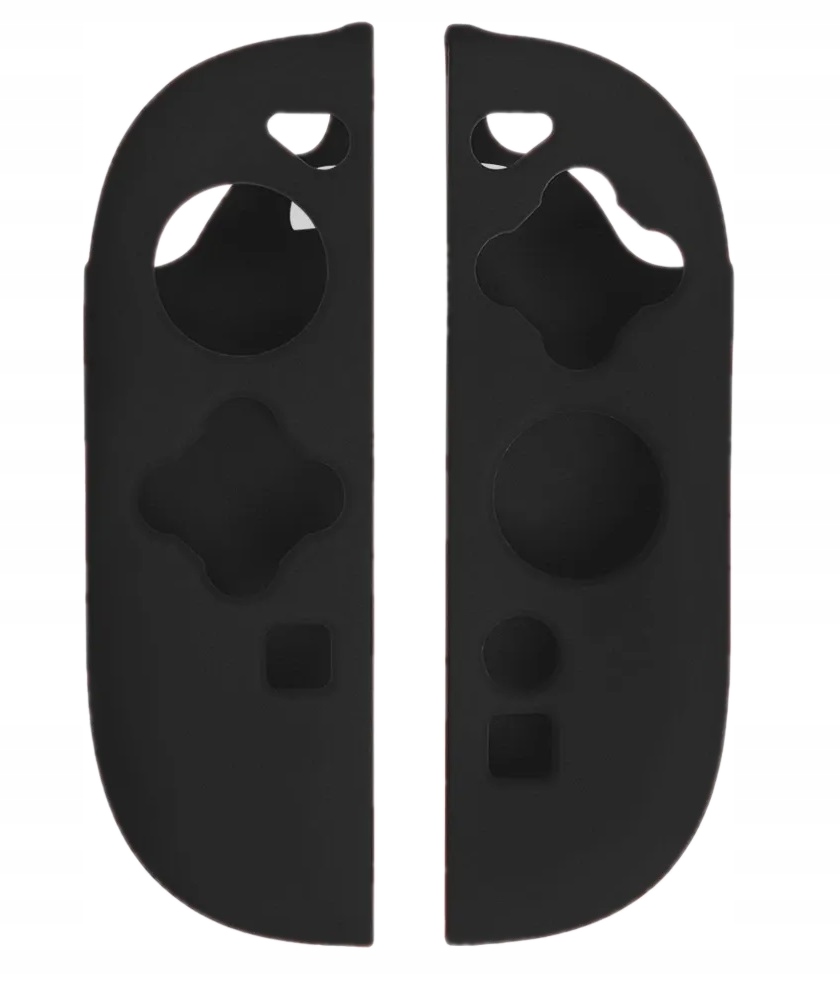 CZARNE SILIKONOWE ETUI OSŁONA NAKŁADKA NA JOY-CON DO NINTENDO SWITCH 2