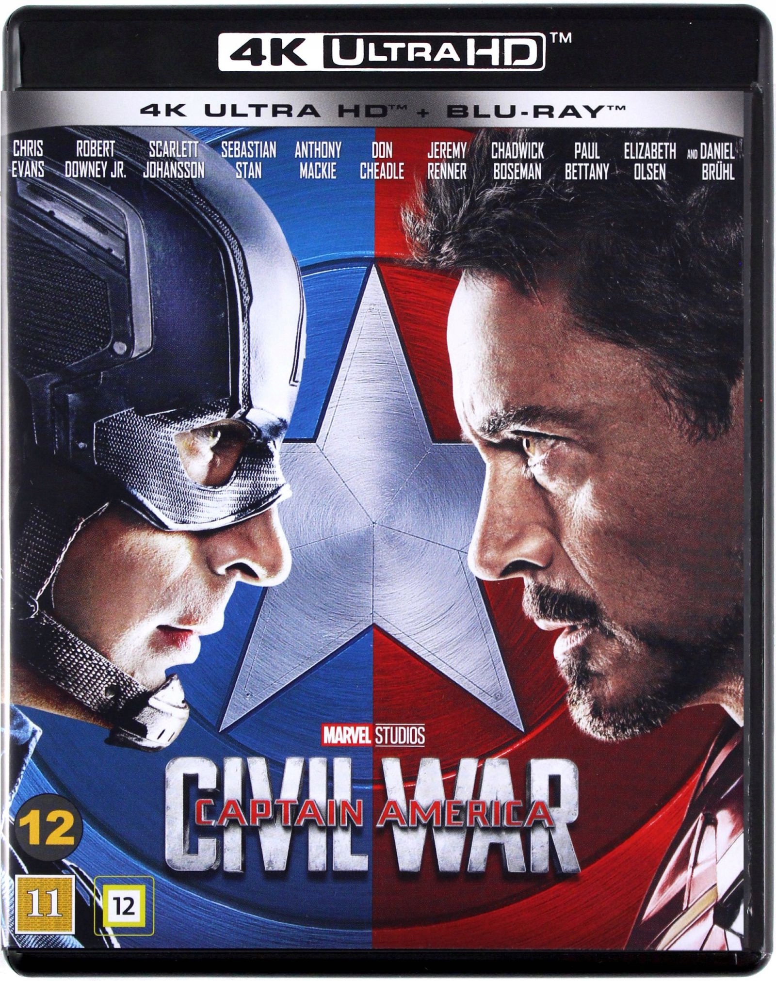 CAPTAIN AMERICA: CIVIL WAR (KAPITAN AMERYKA: WOJNA BOHATERÓW) (BLU-RAY 4K)+