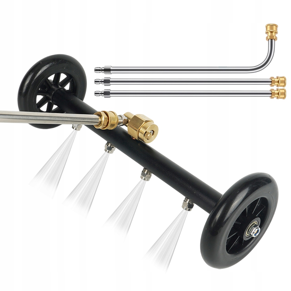 4000Psi Tlaková myčka pro čištění podvozku auta 3 prodlužky