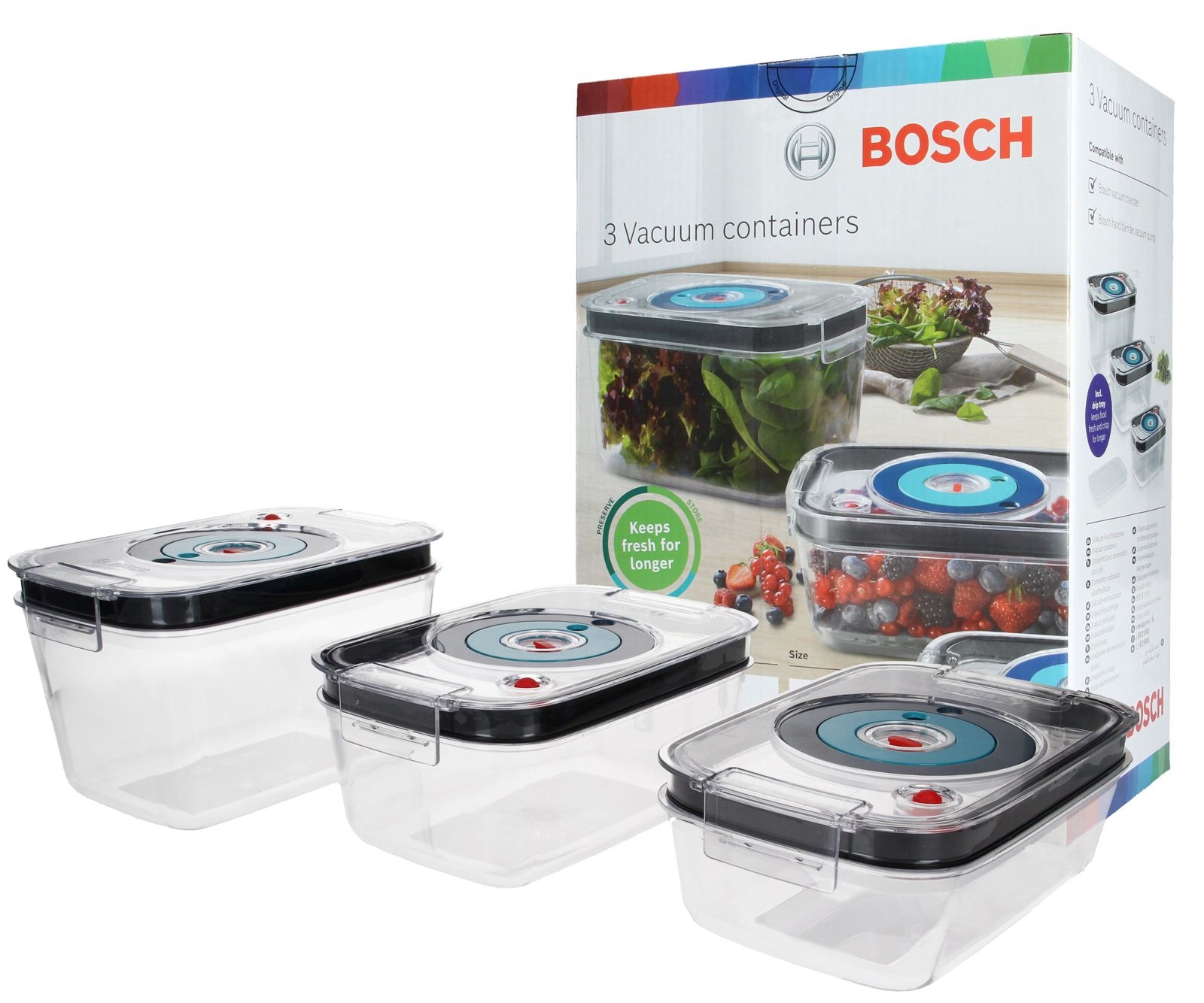 

Bosch pojemniki próżniowe blendera MSZV0FC3 3szt