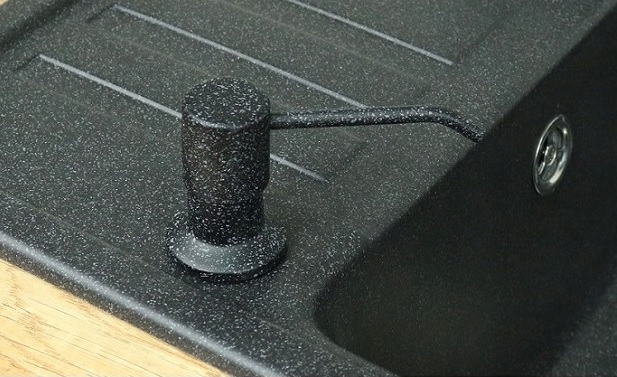 DOZOWNIK DO PŁYNU GRANITOWY CZARNY GRAFITOWY Marka Gamma