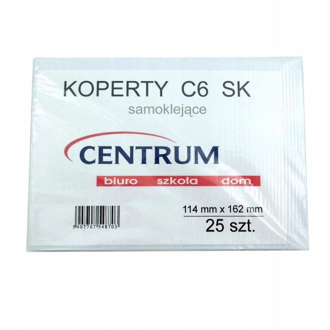 

Koperta C-6 Sk biała (25 szt.)
