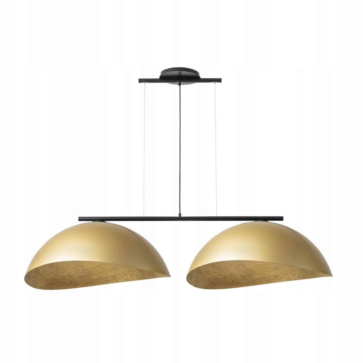 Závesná lampa so zlatými tienidlami zo živice Solar 2 L 40581 Sigma Lighting