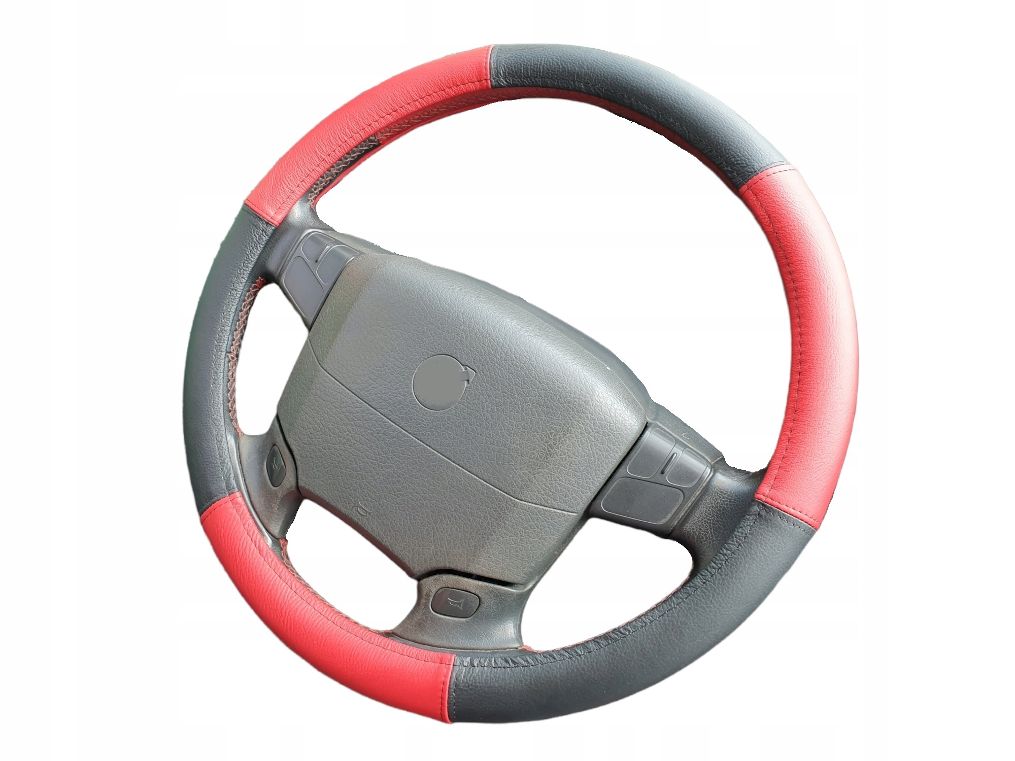 Skórzana Nakładka na Kierownicę Pokrowiec SKÓRA NATURALNA MAN TGM 15.280