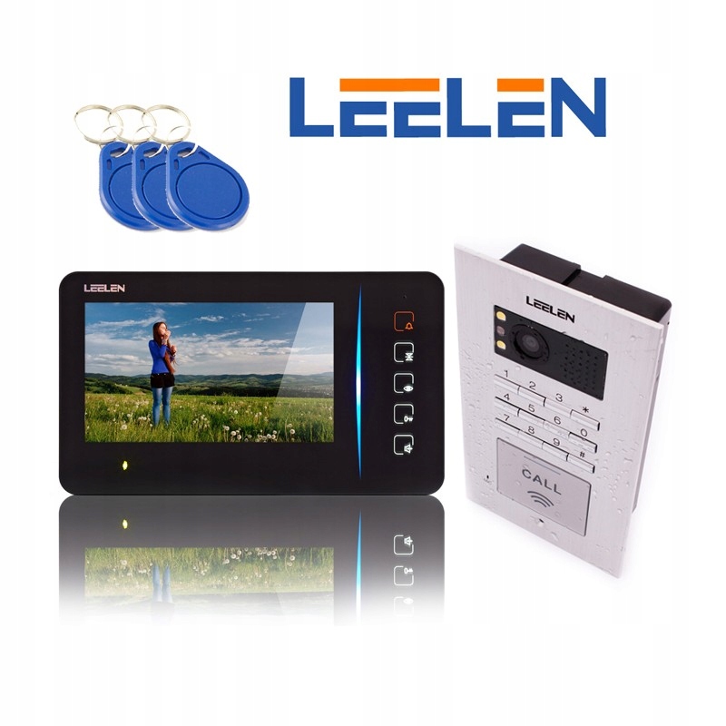 Videovrátnik 7 palcov JB305_N60/No18pc, šifrovač