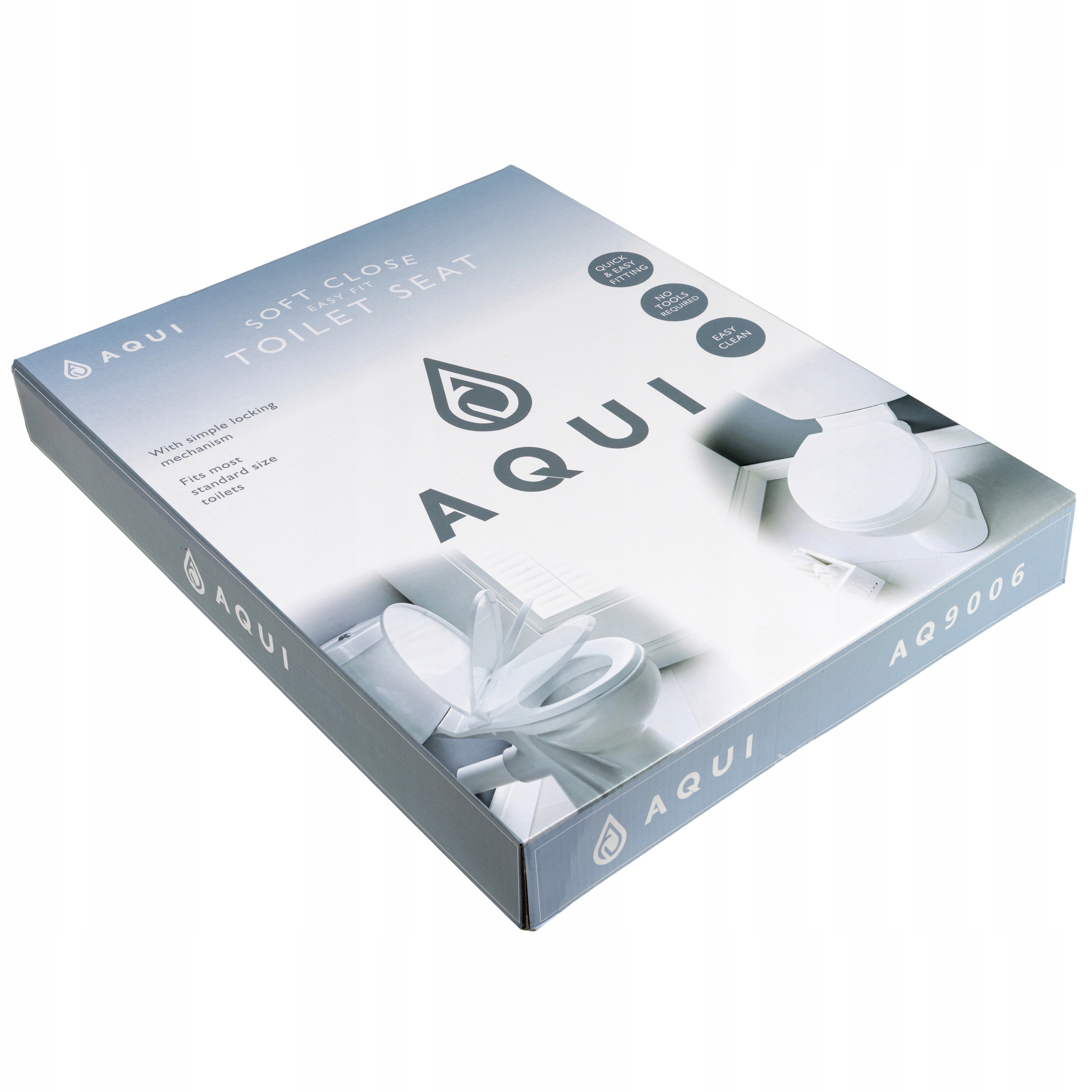 DESKA SEDESOWA WC WOLNOOPADAJĄCA TOALETOWA DUROPLAST EasyClean do ROCA GAP Kolor biały