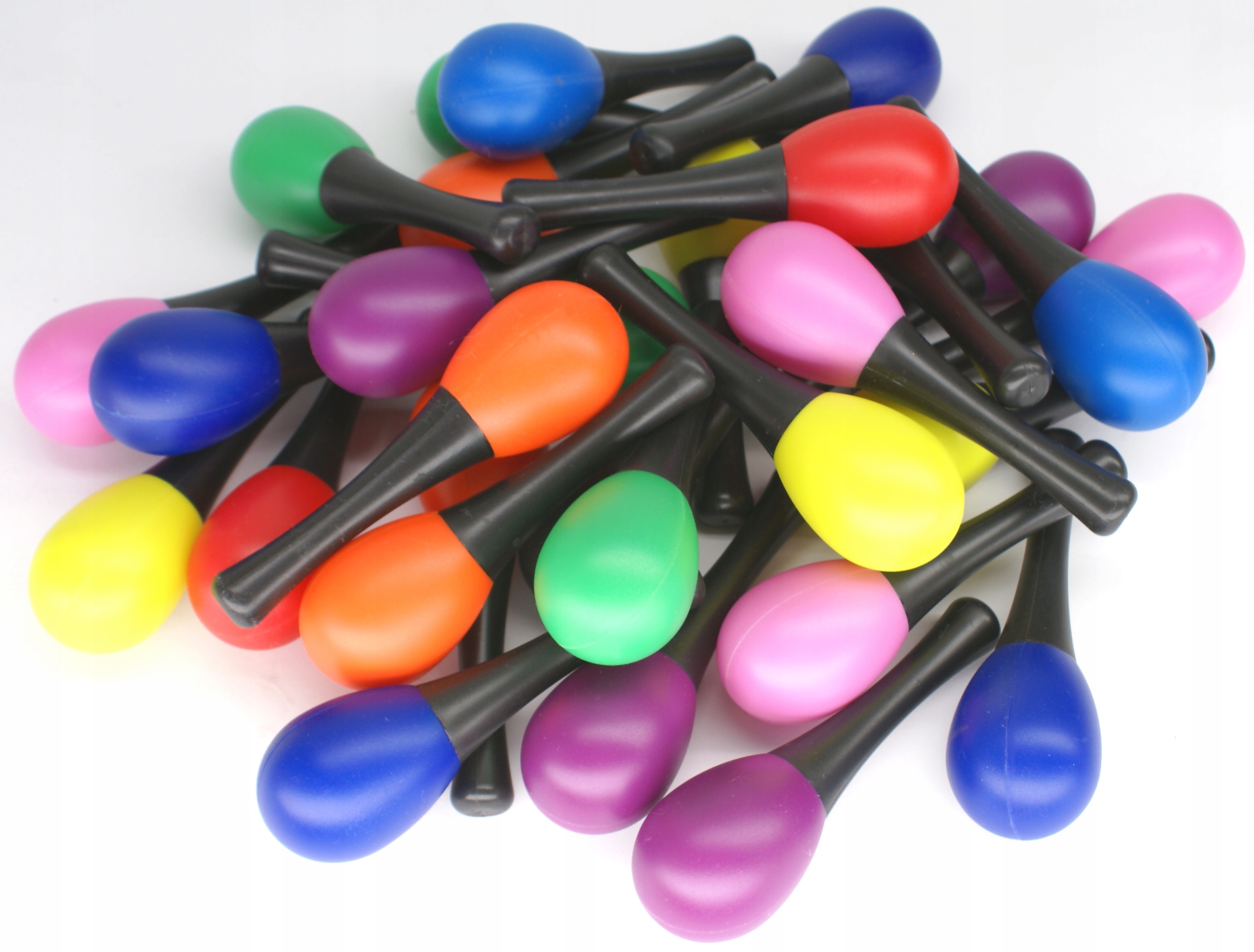 30 x MARAKAS JAJKO Z RĄCZKĄ EGG SHAKER