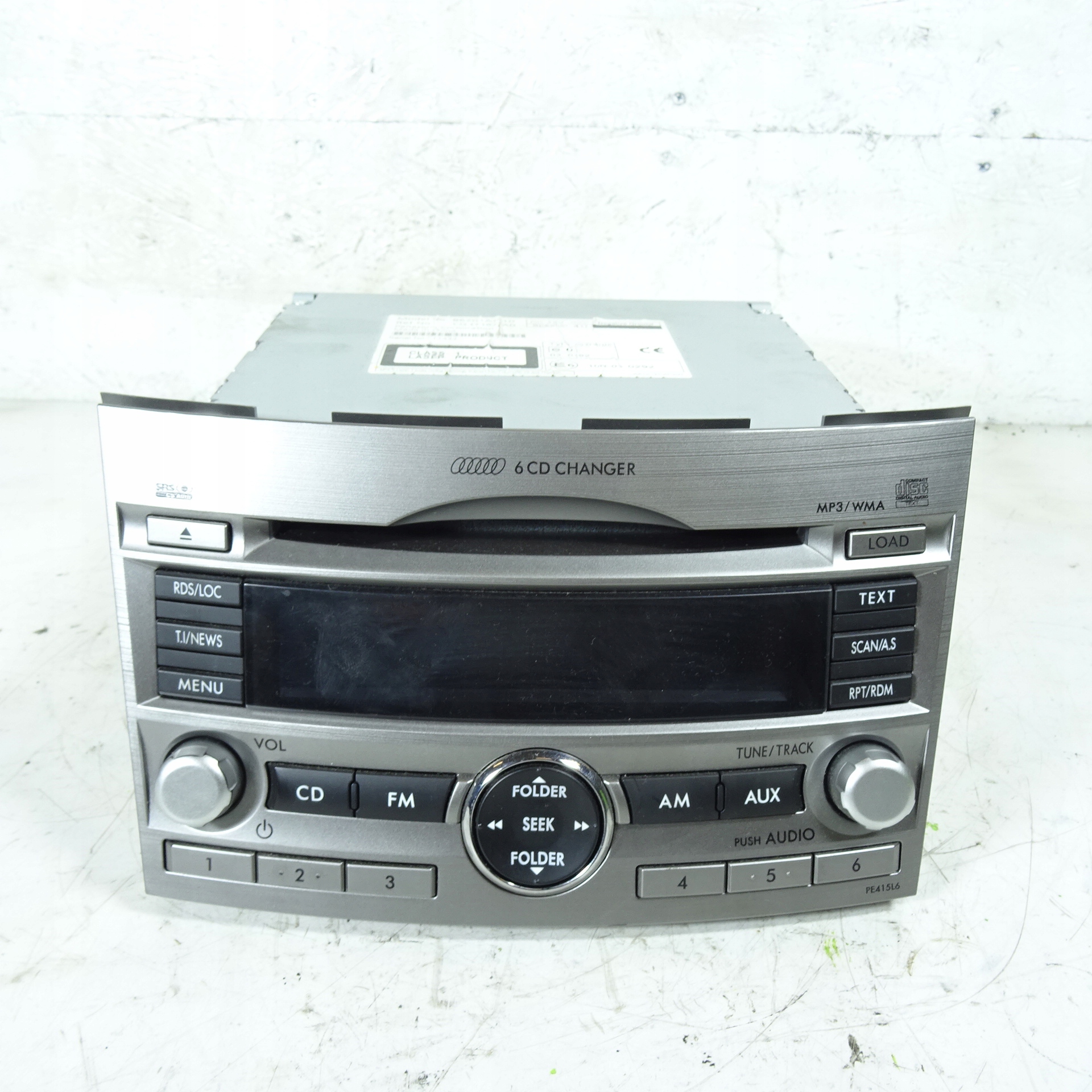 SUBARU LEGACY V RADIO 86201AJ410