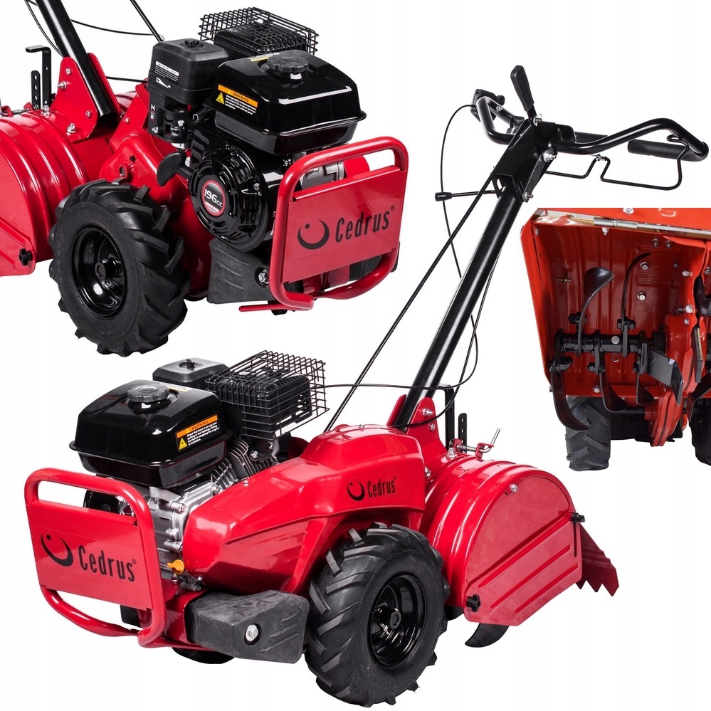 Glebogryzarka Spalinowa Cedrus Kultywator GL03 Pro Loncin 6.5KM