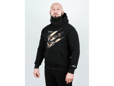 Mikina Środowisko Miejskie S Kapucí Slash Bear černá