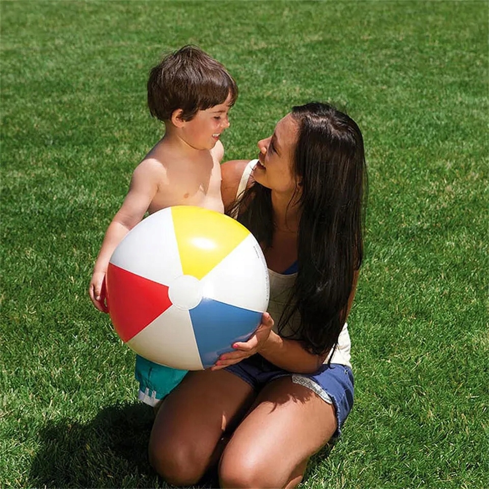 PIŁKA PLAŻOWA DMUCHANA DLA DZIECI INTEX 51 CM DUŻA Model 59020