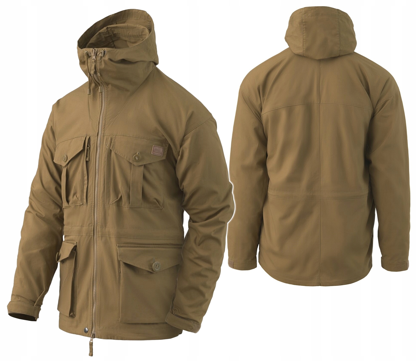 Pánská Vojenská Bunda Sas Smock Duracanvas Helikon Coyote 3XL