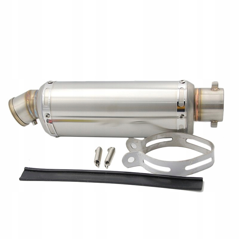 MD0004/T - Глушитель выхлопных газов UNI ADVENTURE Medium Silver KPL