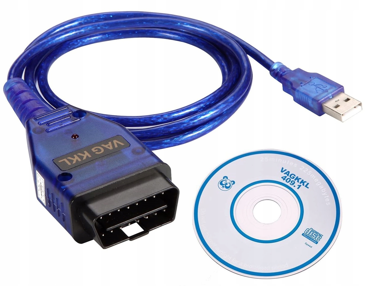 INTERFEJS DIAGNOSTYCZNY KKL VAG VW AUDI SKODA + CD Marka Zenesis