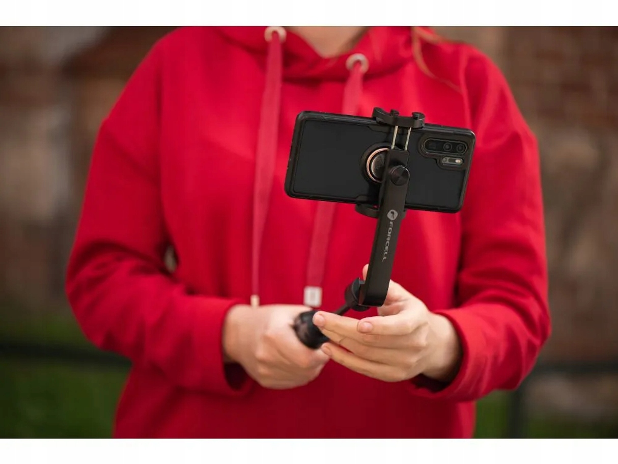 Kijek Statyw do Selfie na Bluetooth + Pilot Bluetooth Tripod 70cm Forcell Model F-GRIP S70M
