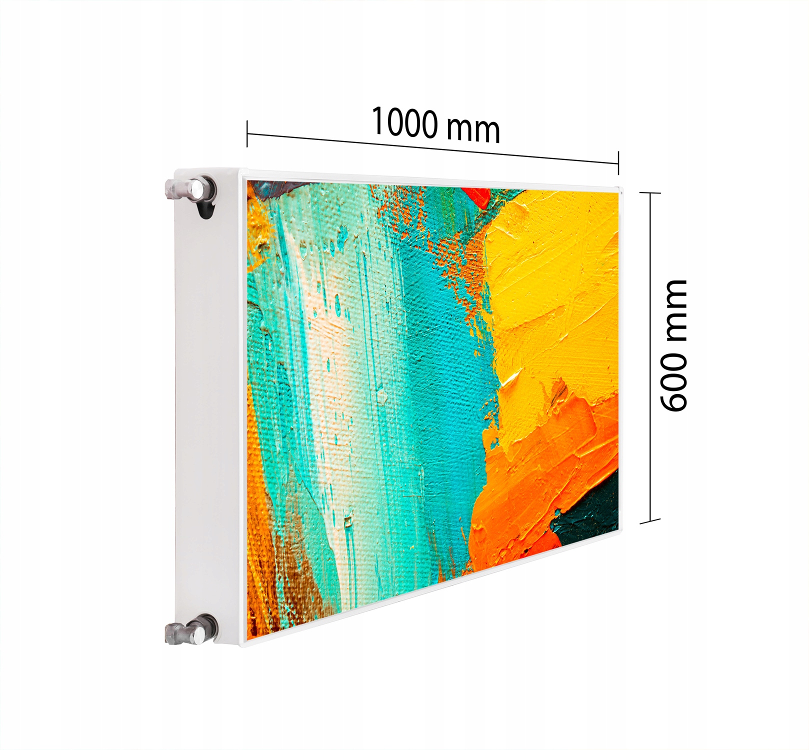 Kryt Na Radiátor Maskovač 100x60 Barevná Podložka Magnet