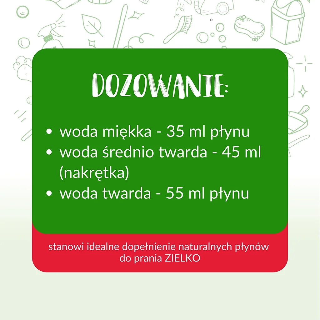 ZIELKO Płyn do płukania tropikalny Cechy dodatkowe bio