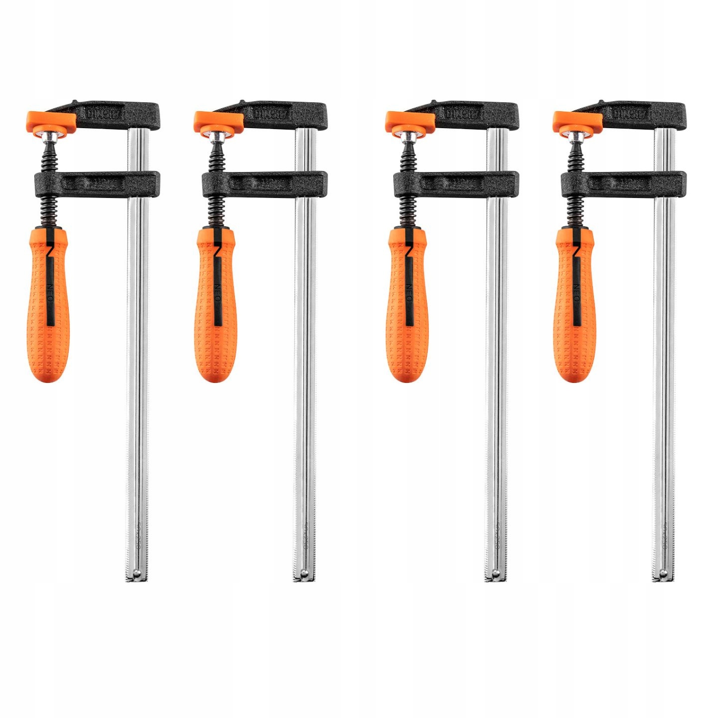 4 x Ścisk Stolarski 50 x 250 mm, NEO TOOLS