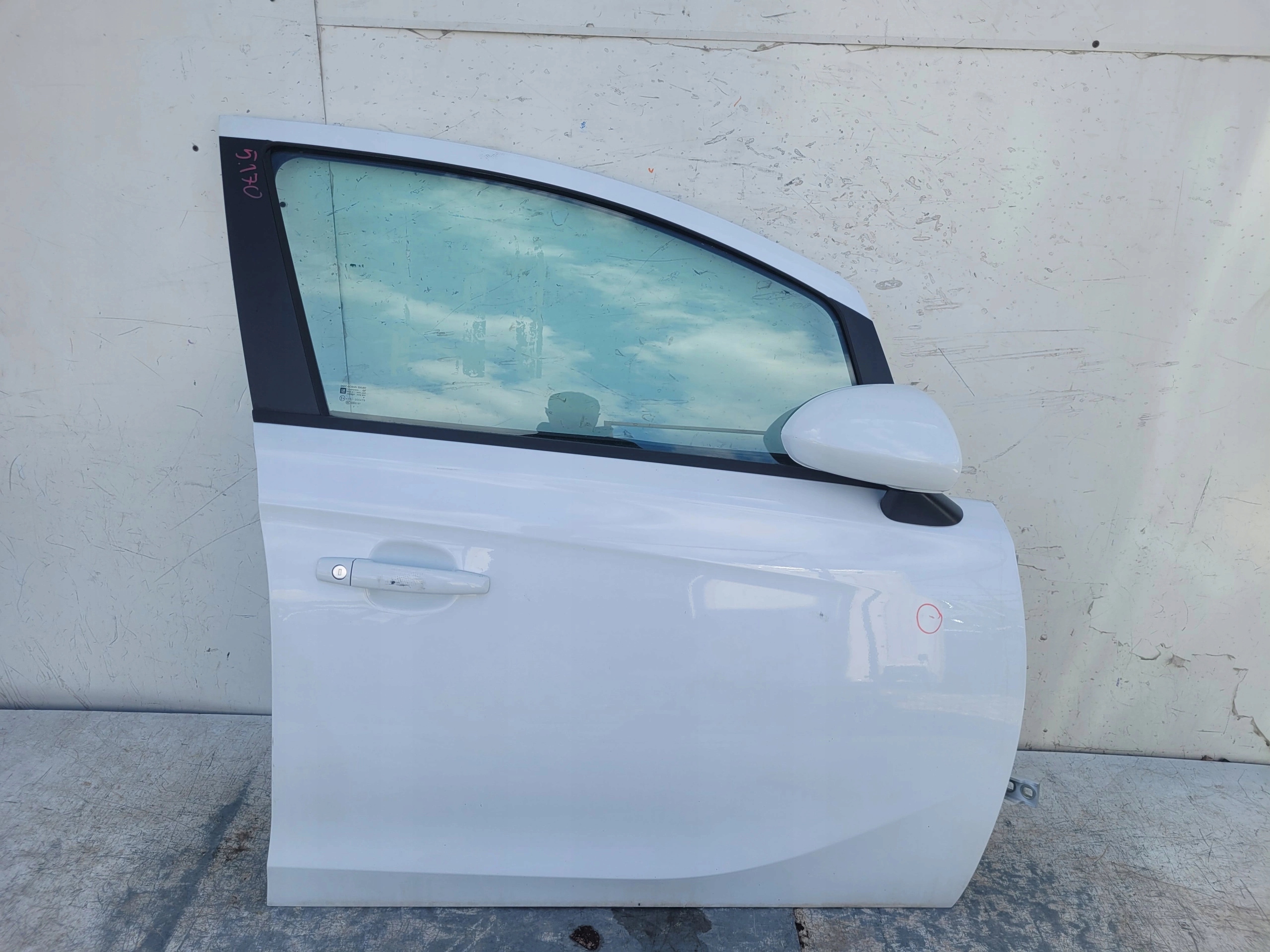 OPEL CORSA E 5D DRZWI PRAWY PRAWE PRZÓD PRZEDNIE
