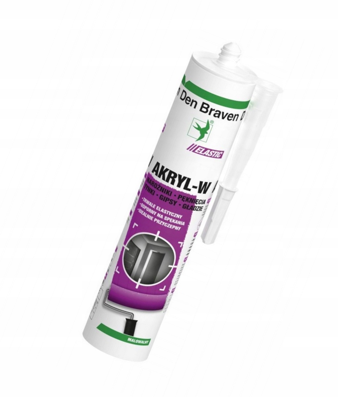

Den Braven Akryl-W Uszczelniacz Brązowy 280 ml