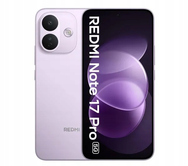 Smartfon Xiaomi Redmi Note 17 Pro 5G 6/256GB 8340mAh Ai 120Hz Fioletowy
