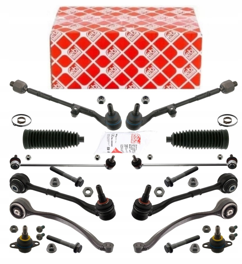 Set Ramena Spojky Tyče Přední Bmw 3 E90 E91 xDrive Febi Šrouby