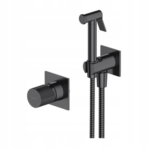 Podomietková Bidetová Batéria Antracitová Komplet