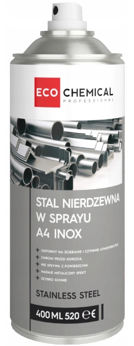 

Ecochemical A4 Inox Stal nierdzewna w sprayu