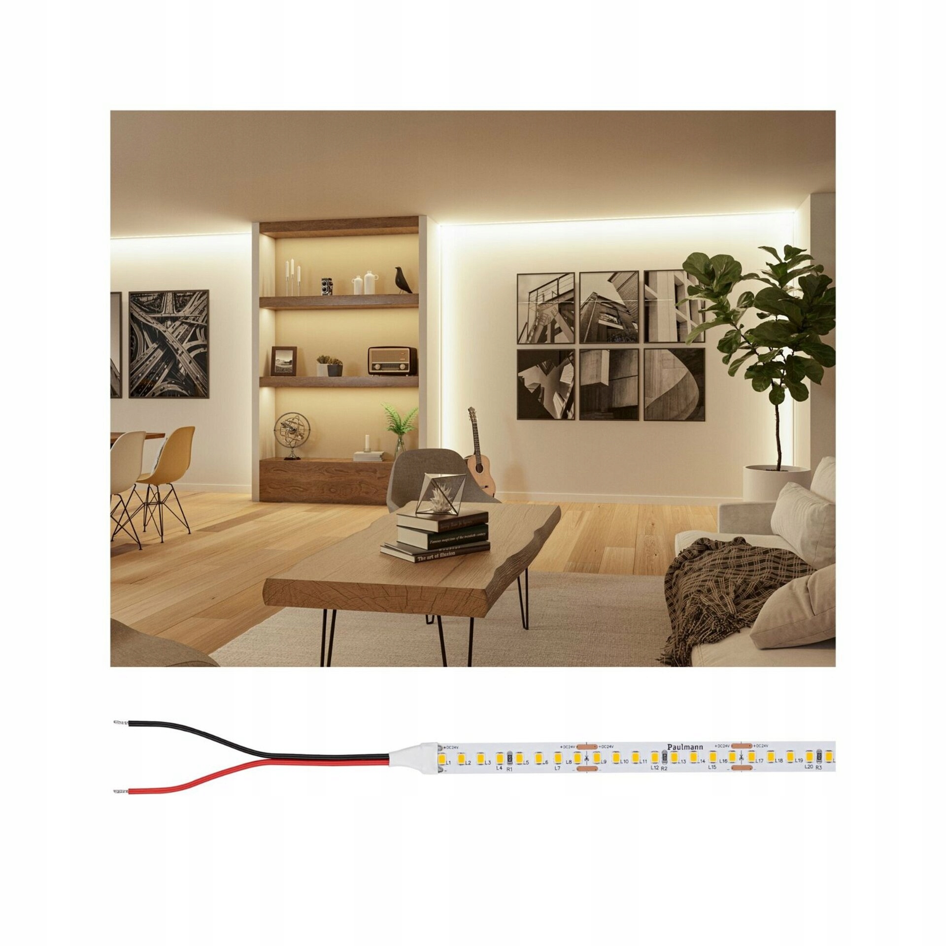 Paulmann Pre Led Strip Silver P150 5m 50W 1480lm/m 160LEDs/m 3000K