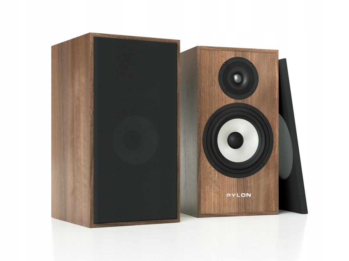 Kolumny podstawkowe Pylon Pearl Monitor Orzech