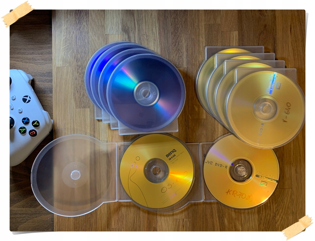 Płytka CD/DVD z elastycznym pudełkiem muszelką PP