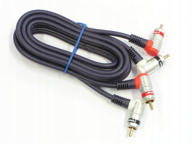 Kabel 2RCA-2RCA úhlový RDK240 Vitalco 5m