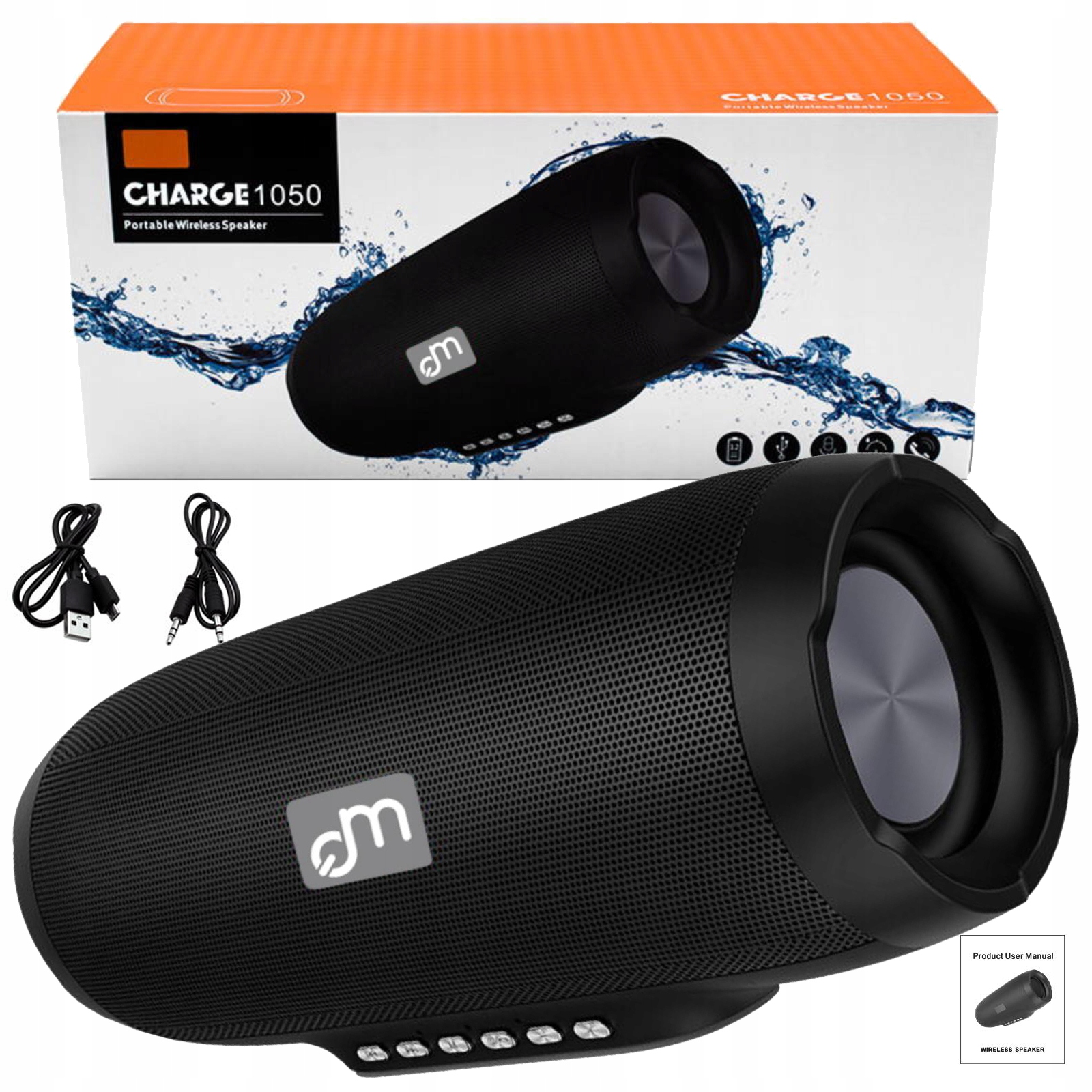 

Głośnik Bluetooth Bezprzewodowy Przenośny 1800mAh