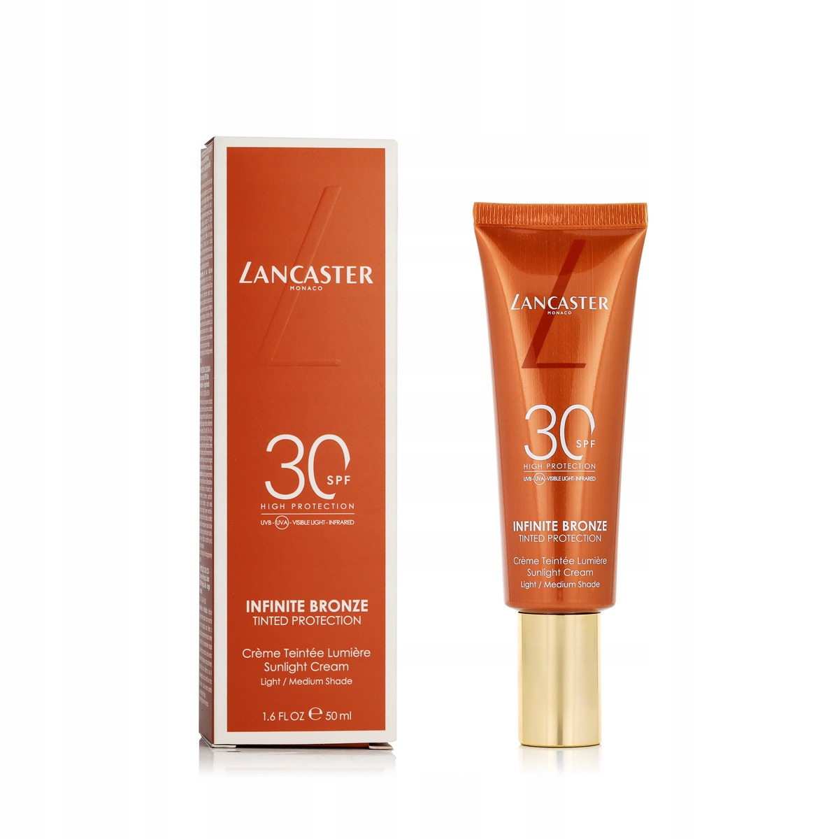 Lancaster Infinite Bronze Tinted Protection Spf 30 (1 Light/Medium) 50 ml