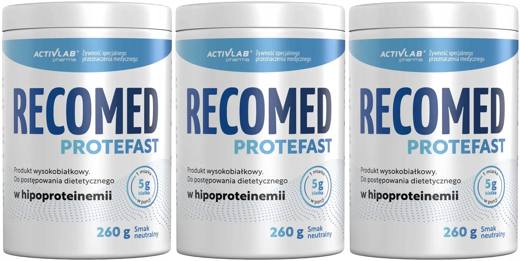 Żywienie Medyczne Recomed Protefast Smak Neutralny 260g