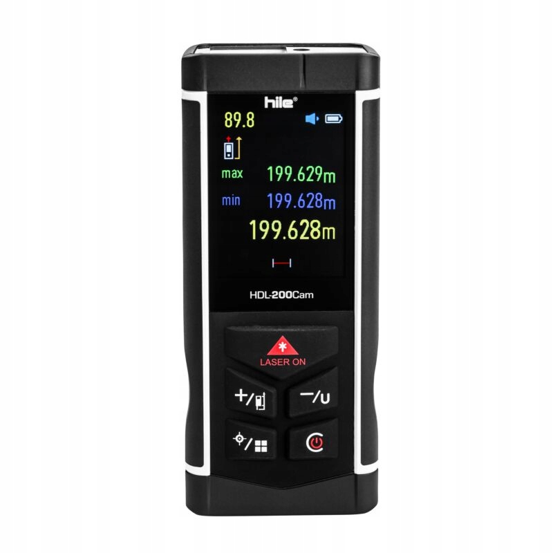 Laserový Dálkoměr Hile Kamerou 200 M HDL-200CAM Měřící Nástroj