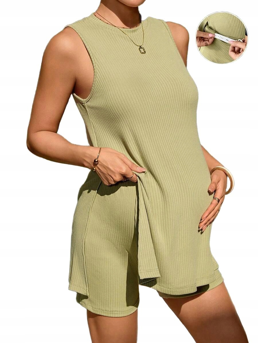 KRÓTKI KOMPLET CIĄŻOWY DAMSKI __XXL