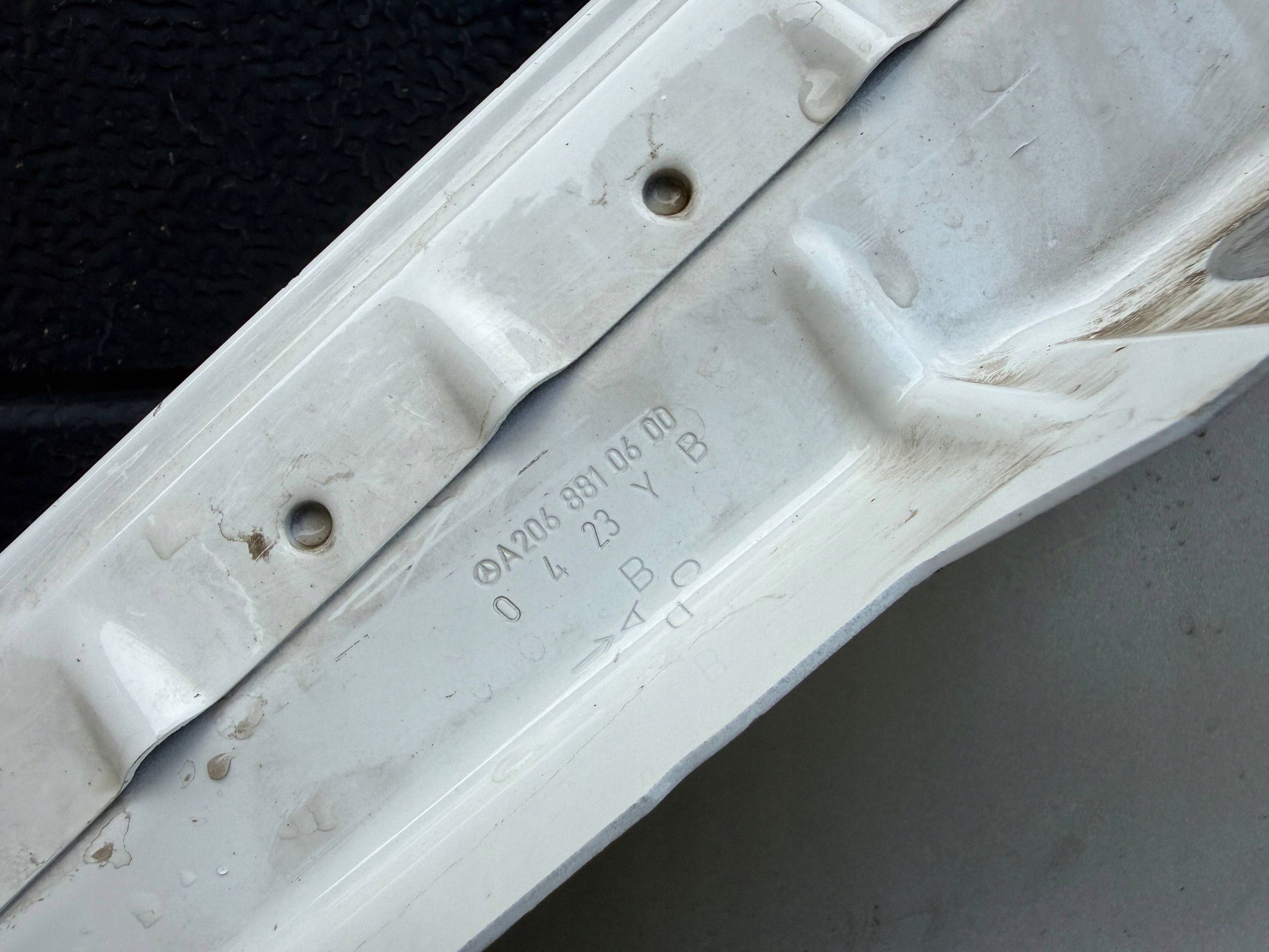 Mercedes C W206 21- fender right front front