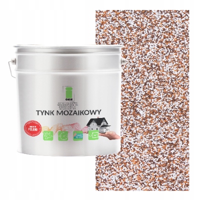 Mozaiková pryskyřičná omítka Marmolit Hnědá rudá M61 7 kg Mrazuvzdorná Premium