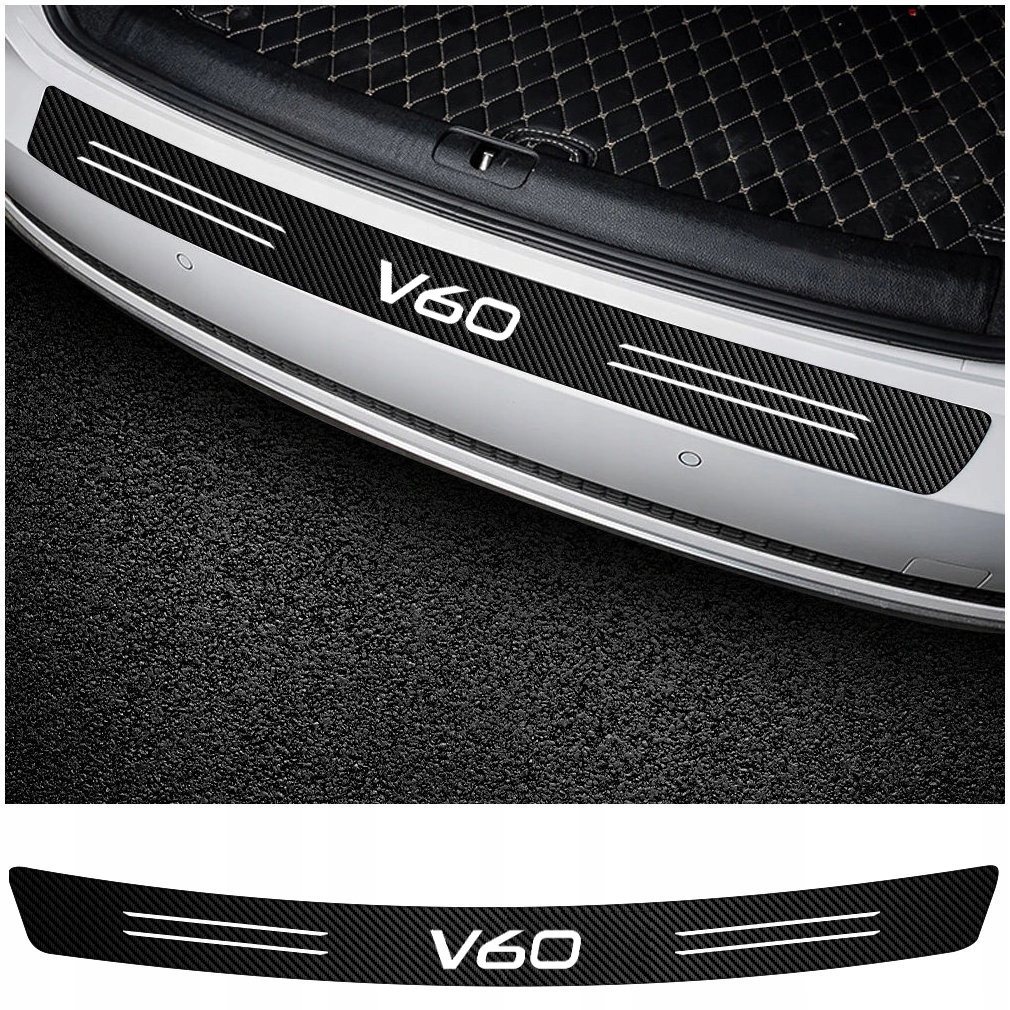 NAKLEJKA FOLIA OCHRONNA ZDERZAK VOLVO V60