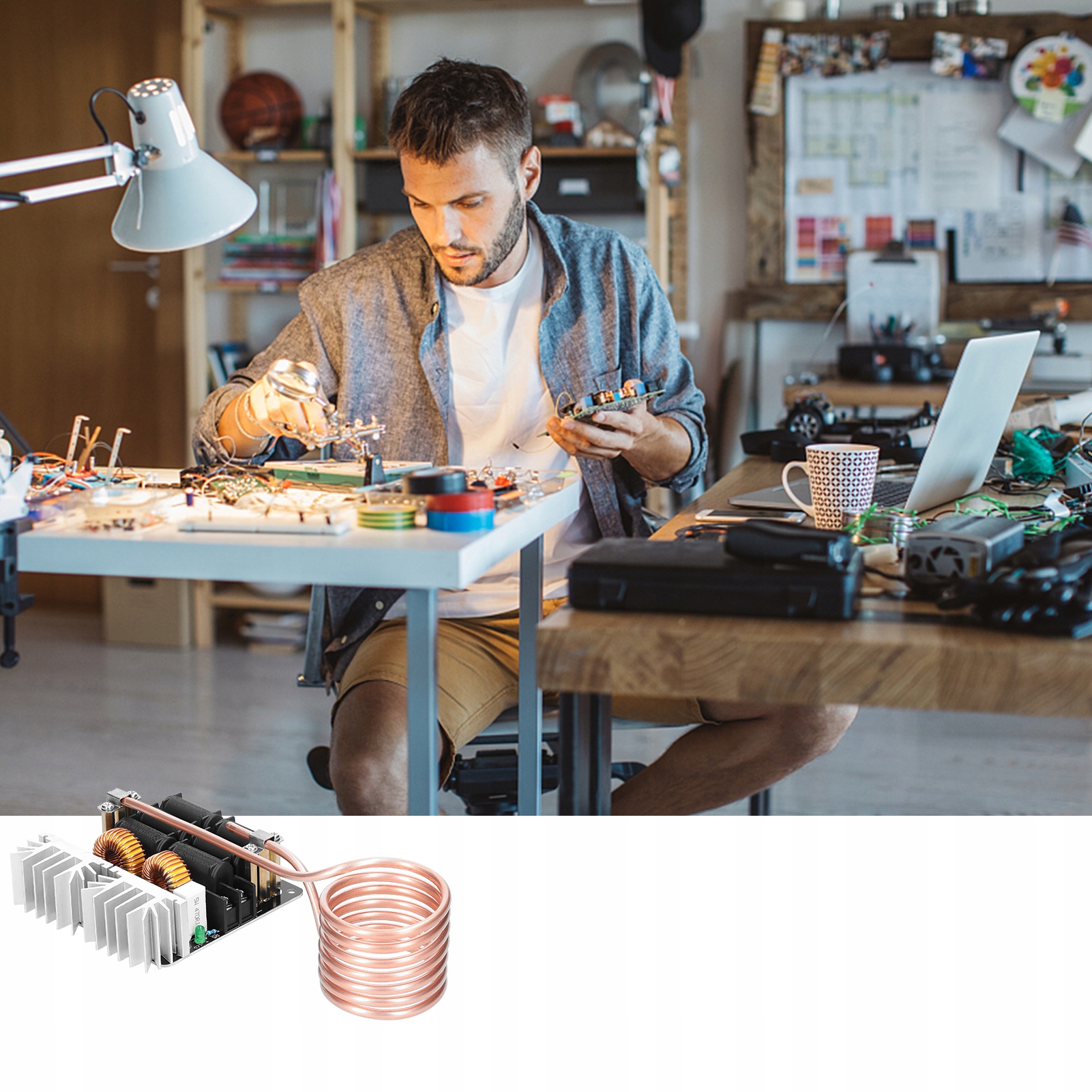 Nagrzewnica indukcyjna 1000W 12-48V Model yh-09